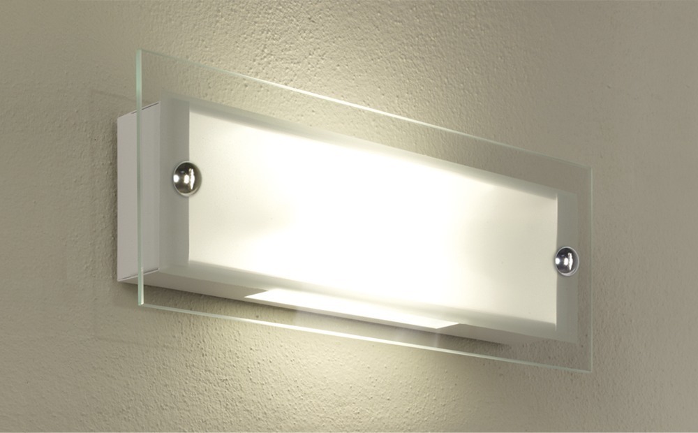 Aplique Luz De Pared Ideal Baño Lampara Led 12 W 4000k