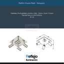 Aplique Movil Candil Tempano 4 Luces Apto Led