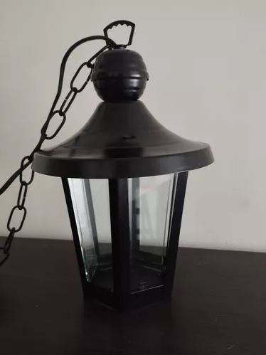 Farol hexagonal colgante