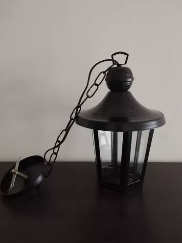Farol hexagonal colgante