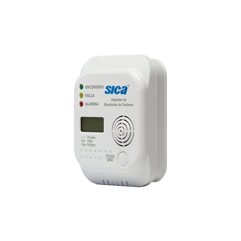 Detector monóxido de carbono a Pilas c/Display