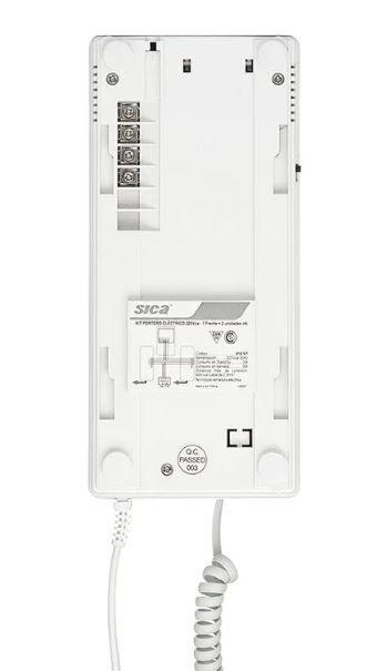 Kit Portero 220Vca p/ 2 Viviendas