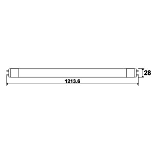 Tubo Led 18w G13 4000K y 6500k