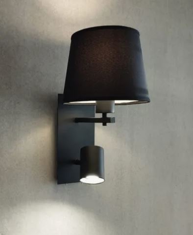 Lampara Aplique Cama De Pared Habitacion Luz Lectura Led 