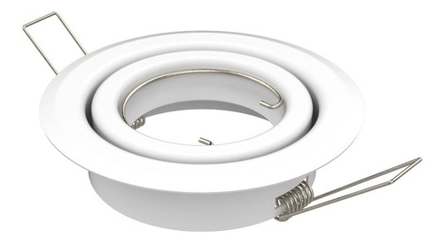 Spot redondo aro movil para dicro BLANCO