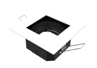 Spots cuadrado antideslumbrante para dicro