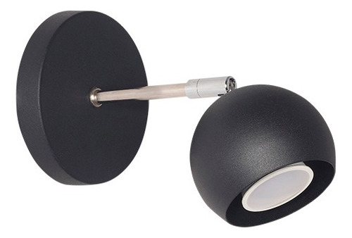 Aplique 1 luz con barral bocha Ø9 cm