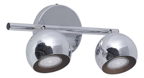 Aplique 2 luces barral 28 cm bocha Ø9 cm