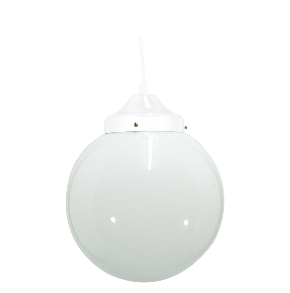 Colgante Globo de vidrio 30 cm Opal