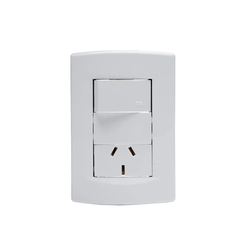 Toma interruptor Life Armado 1P+Toma BP