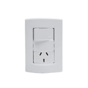 Toma interruptor Life Armado 1P+Toma BP