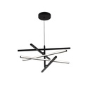 Colgante con luz LED integrado, barrales regulables