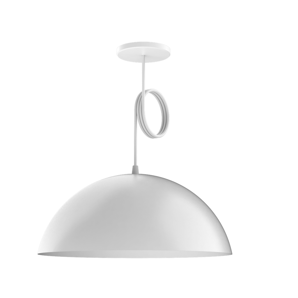 Colgante semiesférica de 40 cm