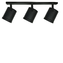 Barral de 3 luces cabezal tacho cilíndrico