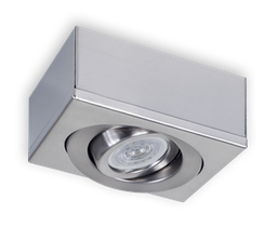 Plafon cuadrado 1 luz c/ Dicro Led 7W