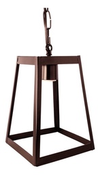 Colgante Farol Jaula Trapecio De Hierro