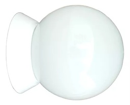 Aplique Globo opal con base PVC