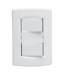 [34-545218] Doble interruptor Life Arm 2P BP