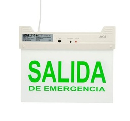 [34-971161] Cartel de salida Emergencia