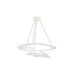 [8-H67] Colgante con luz LED integrada, 4 aros interconectados.