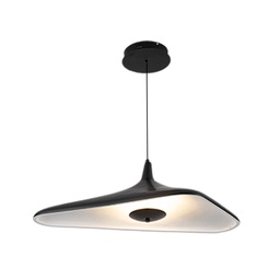 [8-H69] Colgante con luz LED integrado, semi triangular