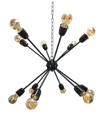 Colgante araña explosión 12 luces