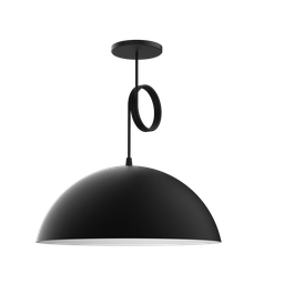 Colgante semiesférica de 40 cm