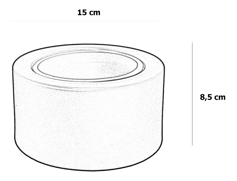 Plafón Monovolumen Para Ar111 Led Gu10 Apto Exterior