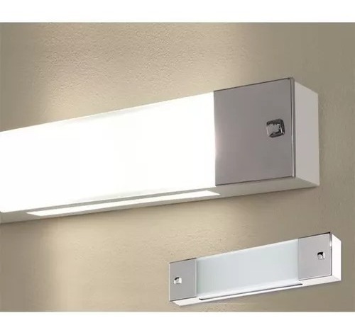 Aplique Luz De Pared/techo Ideal Baño C/lamp. Led E27