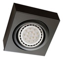 Plafon cuadrado 1 luz para AR111 Led