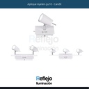 Aplique Spot 3 Luz Ayelen Led Dicro Cabecera C/ Interruptor