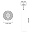 Colgante para lámpara dicro GU10 - 110/1