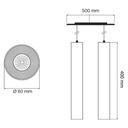 Colgante para lámpara dicro GU10 - 110/2