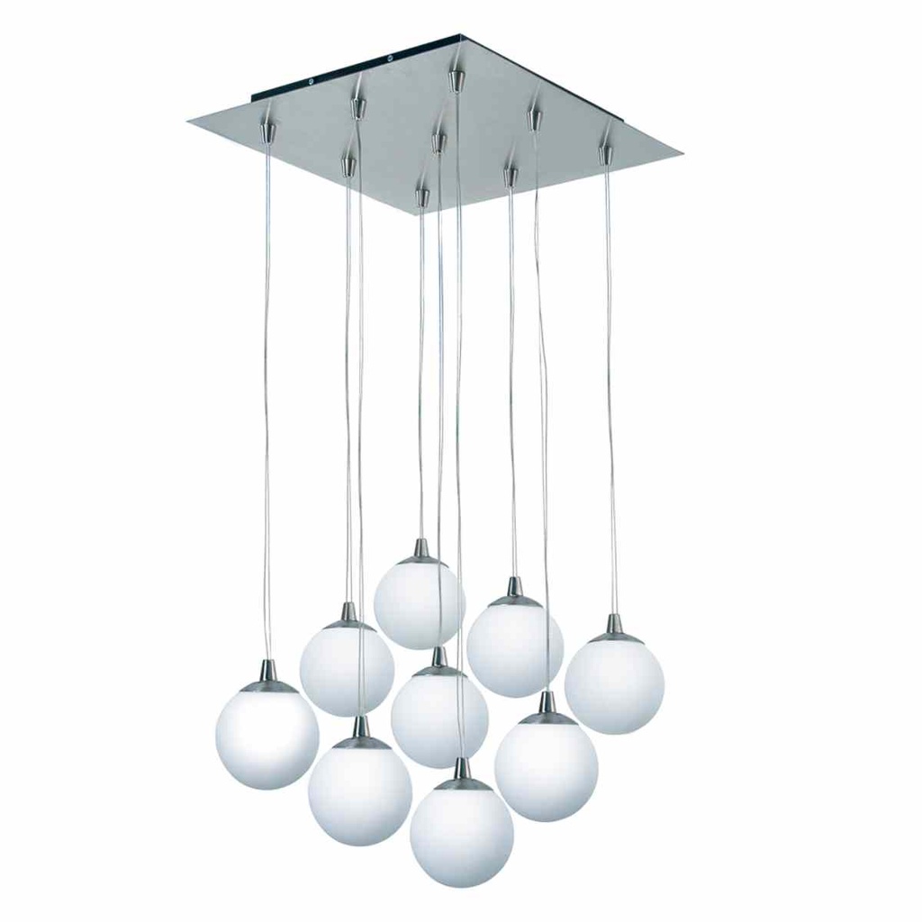 Colgante deco Miniworld 9 globos para Bipin