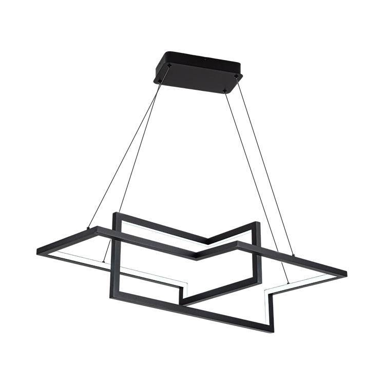 Colgante con luz LED integrado, laberinto