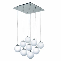 [13-M10-210] Colgante deco Miniworld 9 globos para Bipin