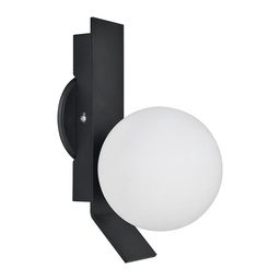 Aplique Sensei 2 luces Globo opal mate